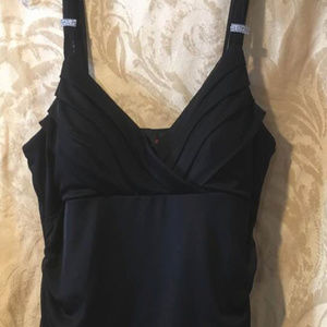 LAST CALL! SCARLETT BLACK DRAPE EVENING DRESS